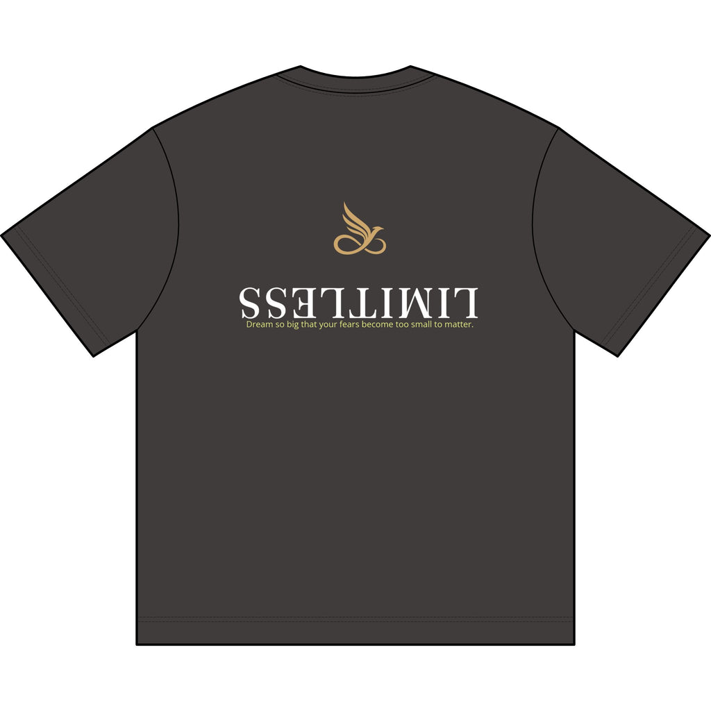Limitless Logo Boxy Tee — Men's Oversized Graphic T-Shirt