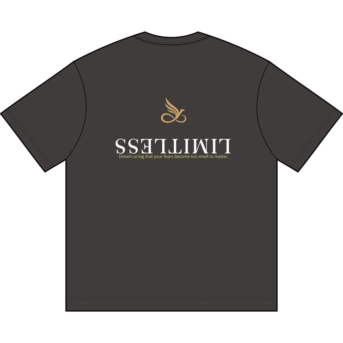Limitless Logo Boxy Tee — Men's Oversized Graphic T-Shirt