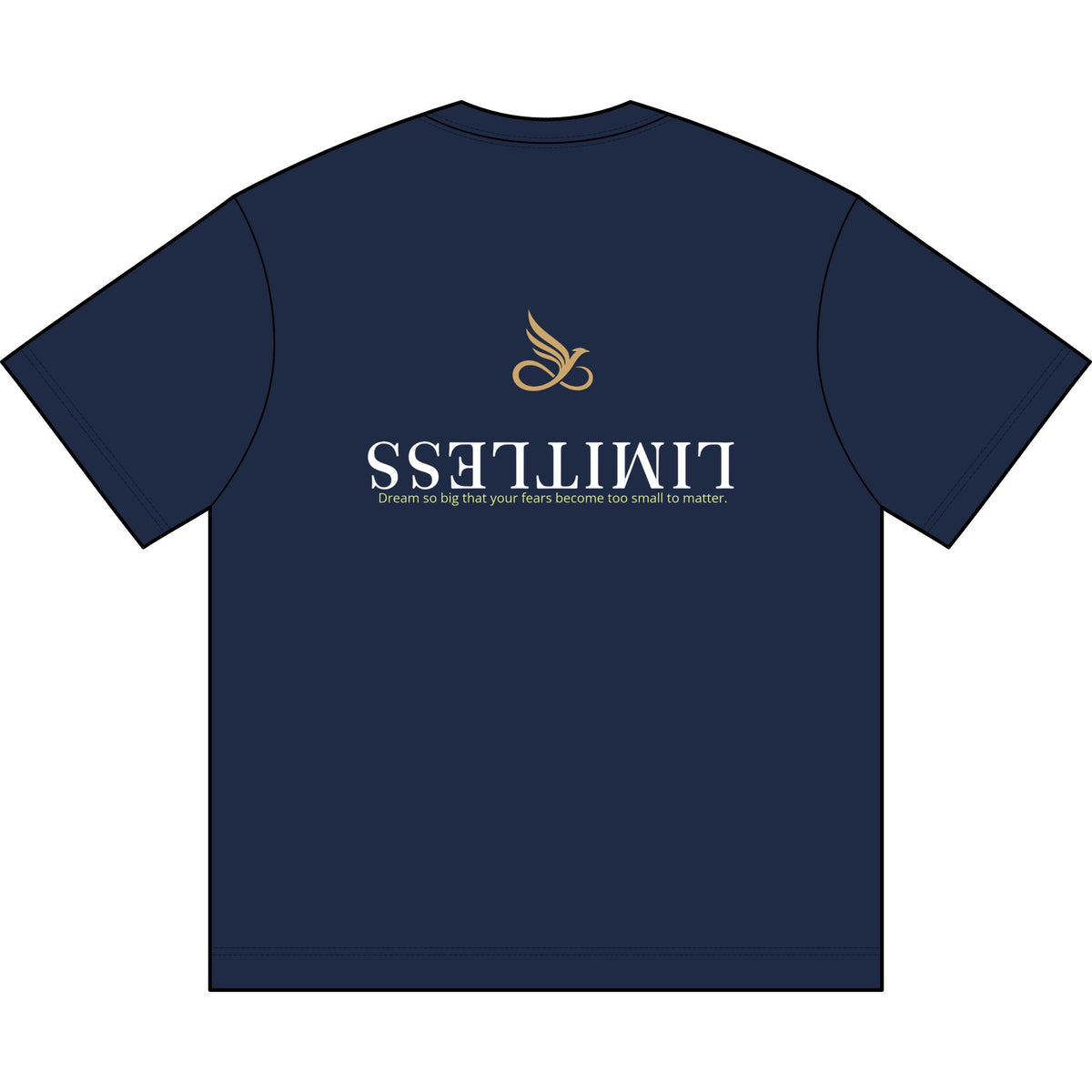 Limitless Logo Boxy Tee — Men's Oversized Graphic T-Shirt