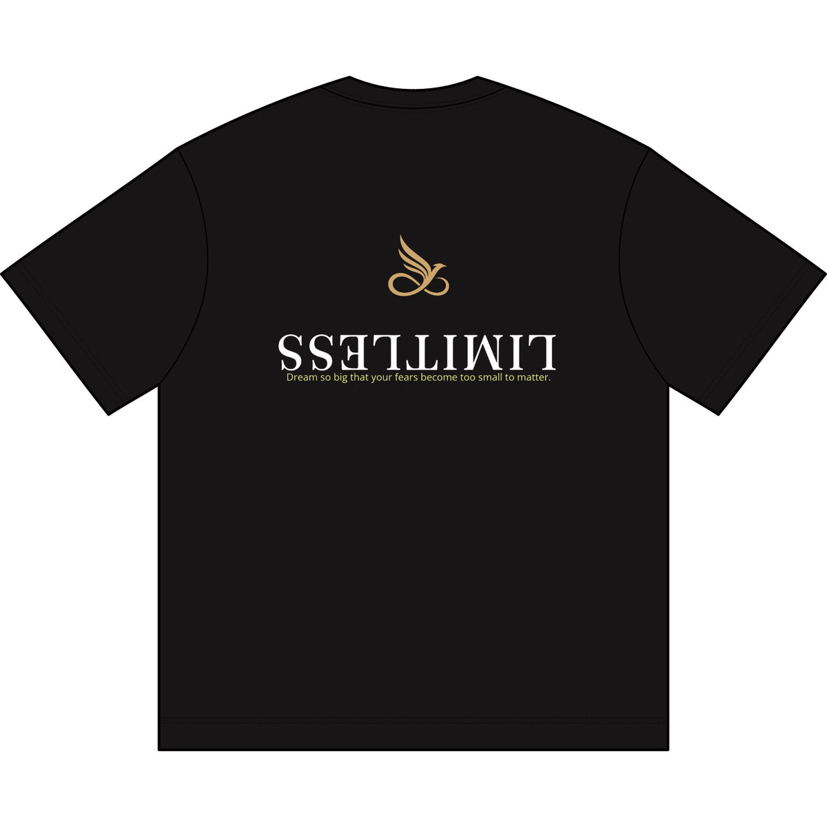 Limitless Logo Boxy Tee — Men's Oversized Graphic T-Shirt