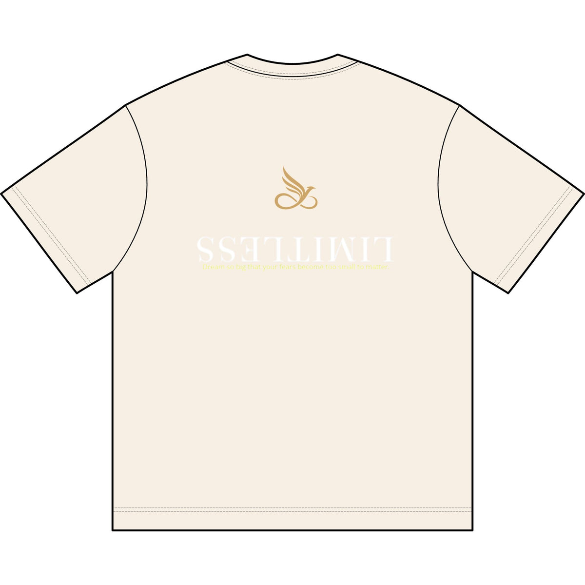 Limitless Logo Boxy Tee — Men's Oversized Graphic T-Shirt