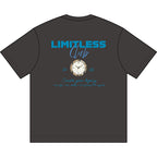 Limitless Club T-Shirt — Vintage Clock Graphic Men’s Box Tee