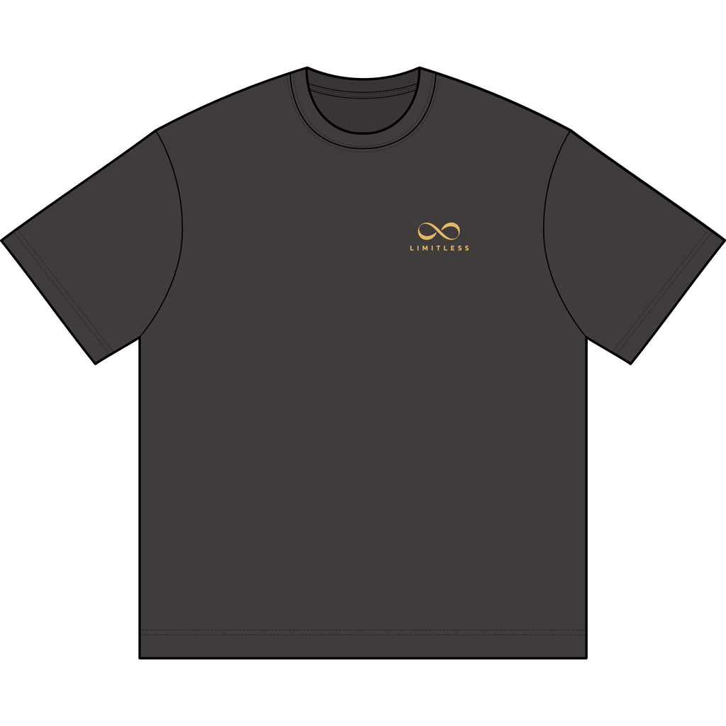 Limitless Logo Boxy Tee — Men's Oversized Graphic T-Shirt