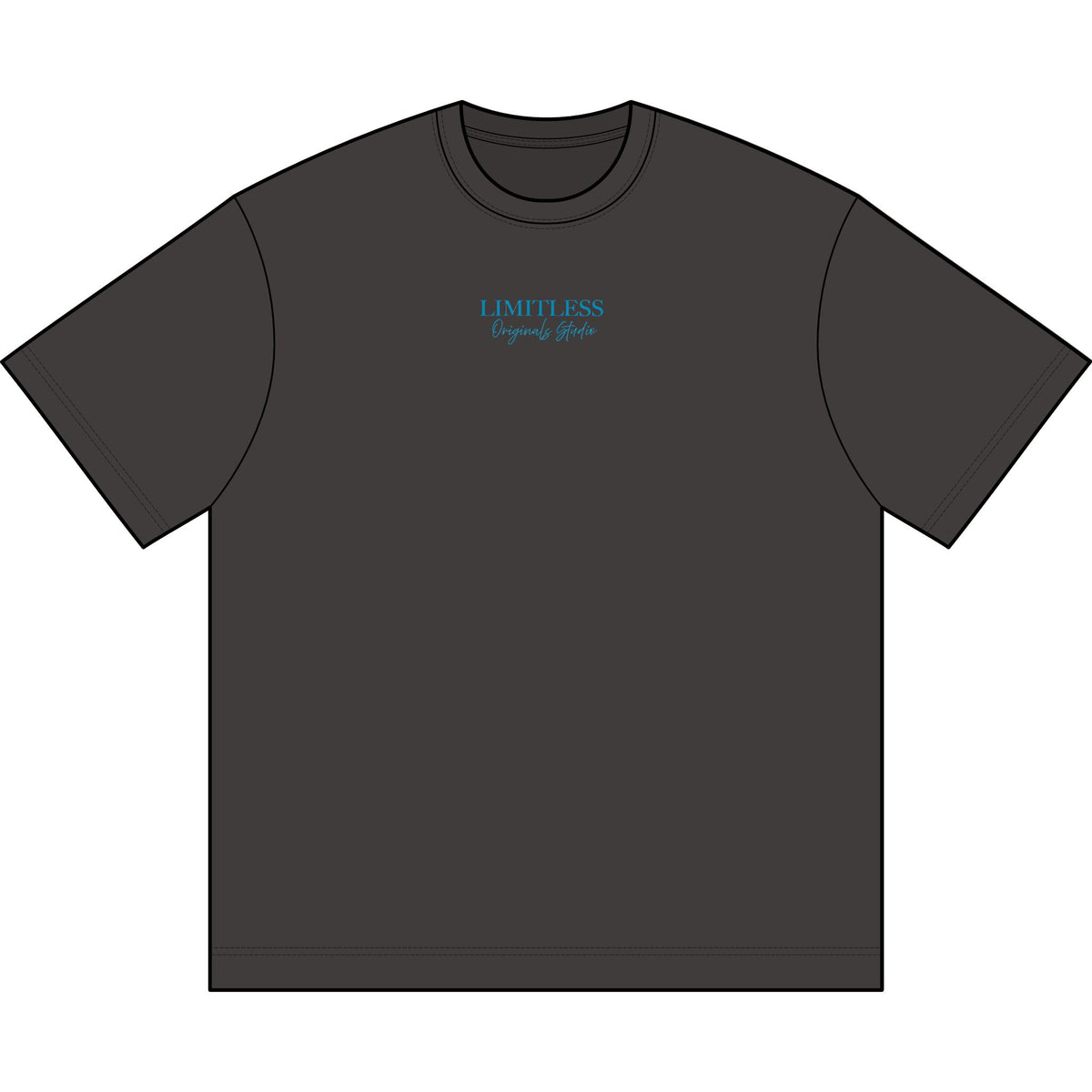 Limitless Club T-Shirt — Vintage Clock Graphic Men’s Box Tee