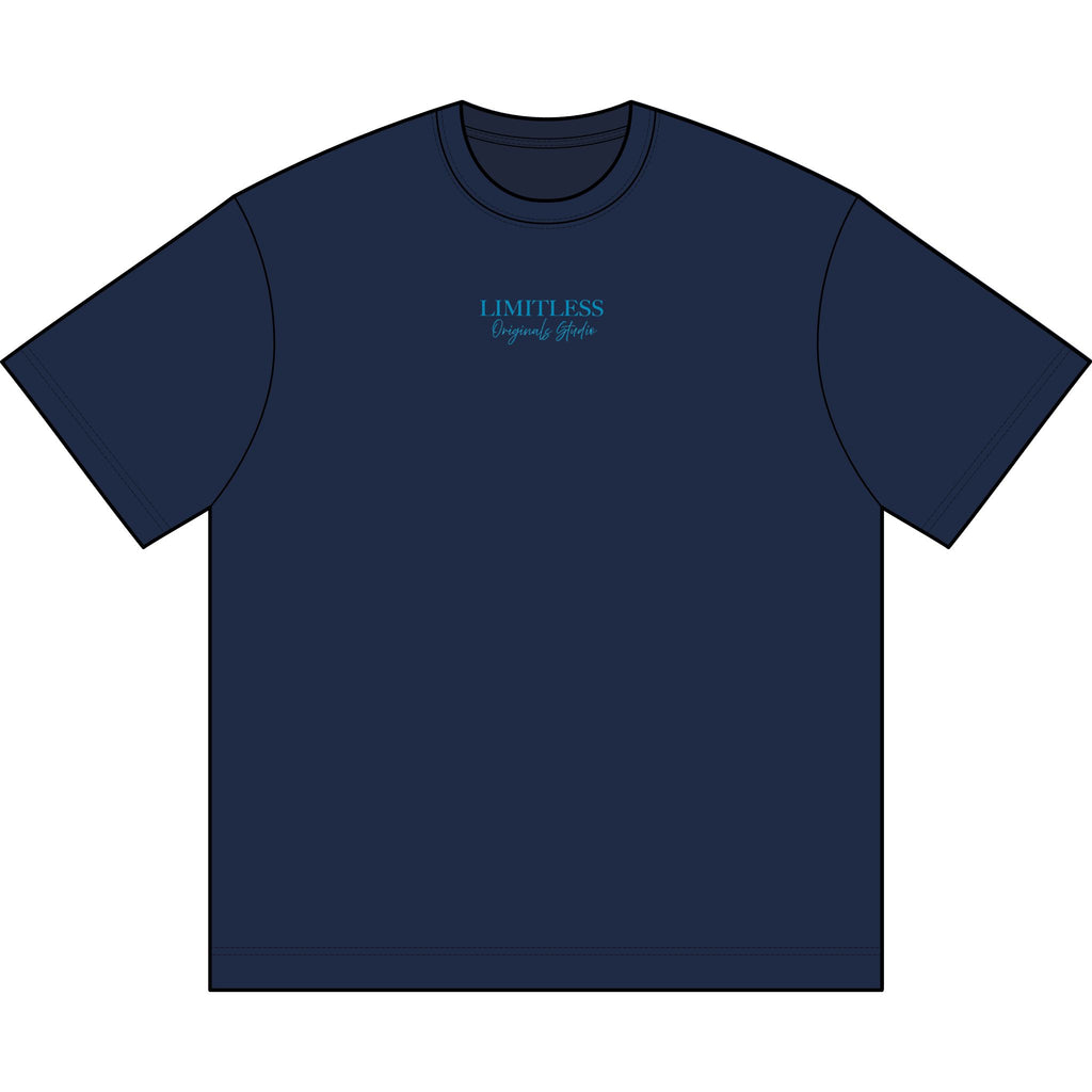 Limitless Club T-Shirt — Vintage Clock Graphic Men’s Box Tee