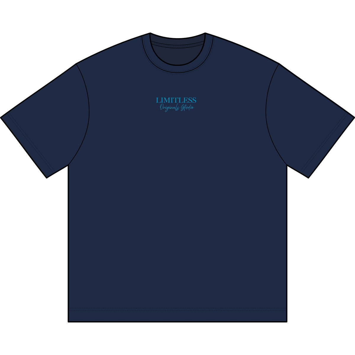 Limitless Club T-Shirt — Vintage Clock Graphic Men’s Box Tee