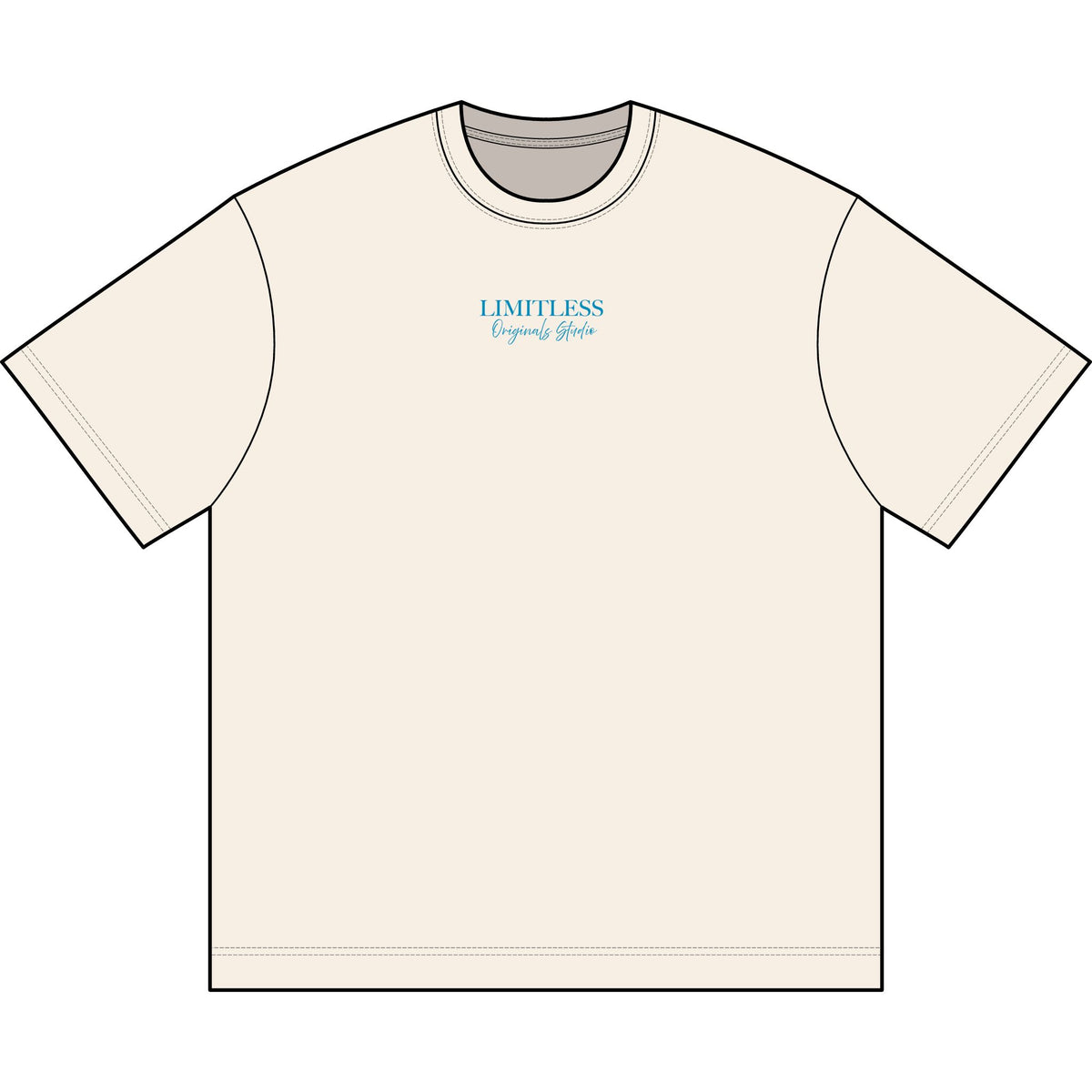 Limitless Club T-Shirt — Vintage Clock Graphic Men’s Box Tee