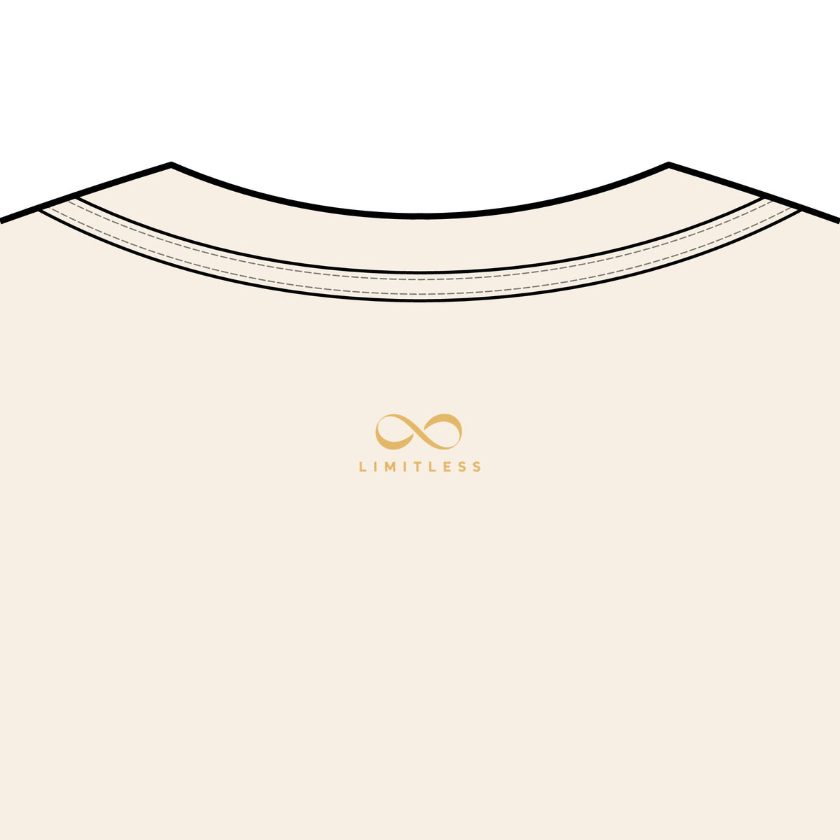 Limitless Logo Boxy Tee — Men's Oversized Graphic T-Shirt